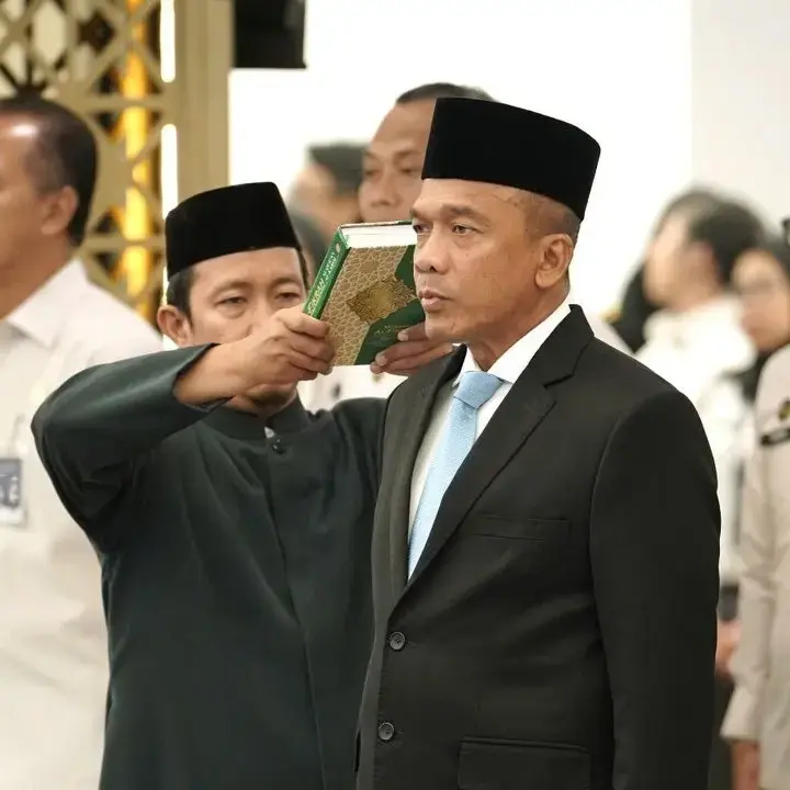Rudi Setiawan Dilantik Jadi Irjen Kemenimipas, Agus Tekankan Integritas