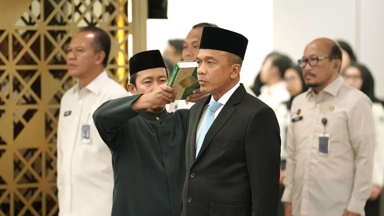 Rudi Setiawan Dilantik Jadi Irjen Kemenimipas, Agus Tekankan Integritas