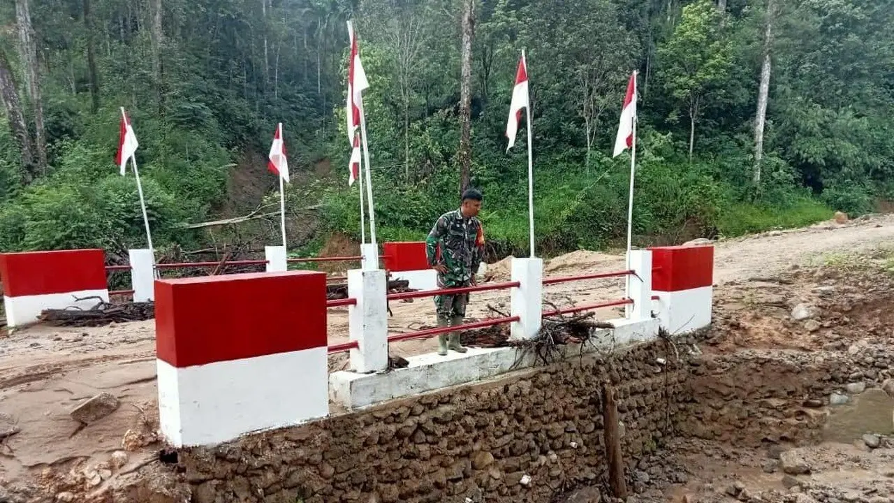 Satgas PRR Mendesak Penguatan Tanggul Sungai Tapanuli Tengah Pasca-Banjir