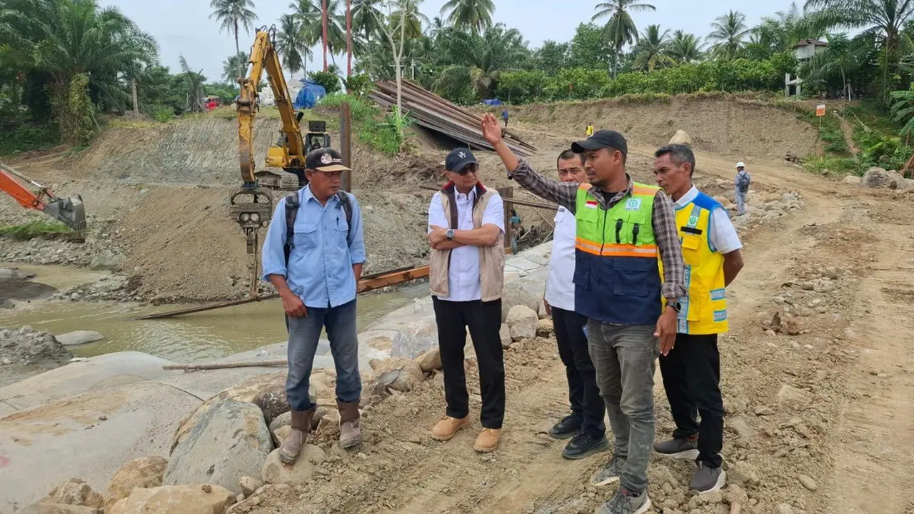 Satgas PRR Percepat Rekonstruksi Infrastruktur Pascabencana di Aceh