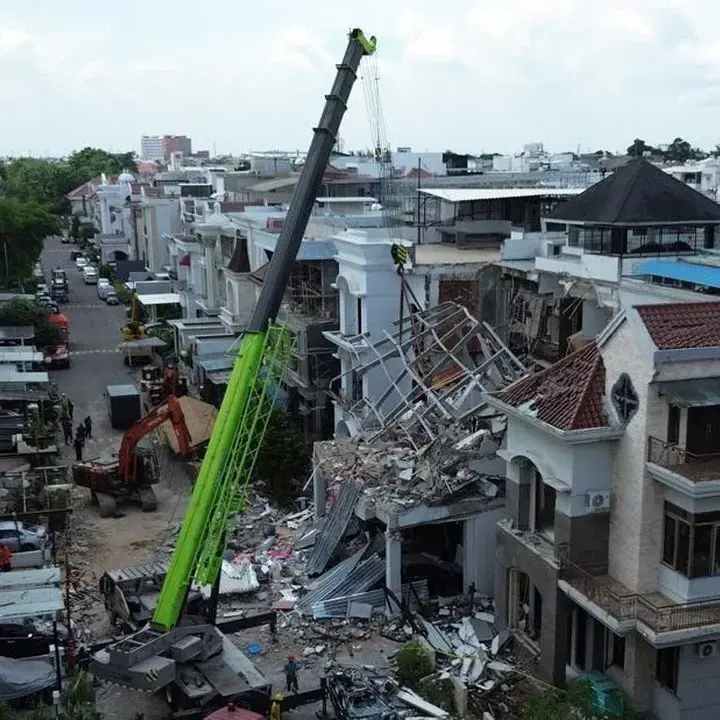 Satu Jenazah Lagi Ditemukan di Lokasi Ledakan Perumahan Elite Medan