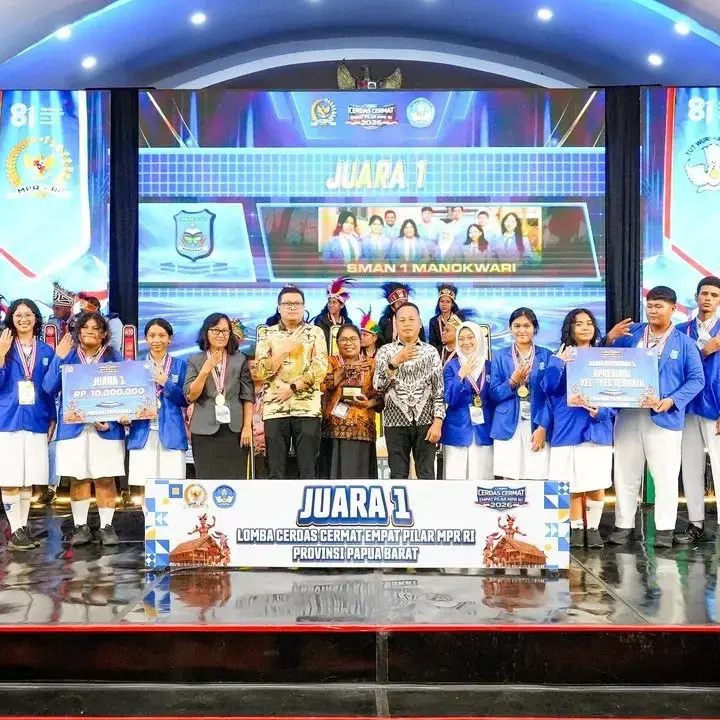 SMAN 1 Manokwari Wakili Papua Barat ke Grand Final LCC Empat Pilar di Jakarta