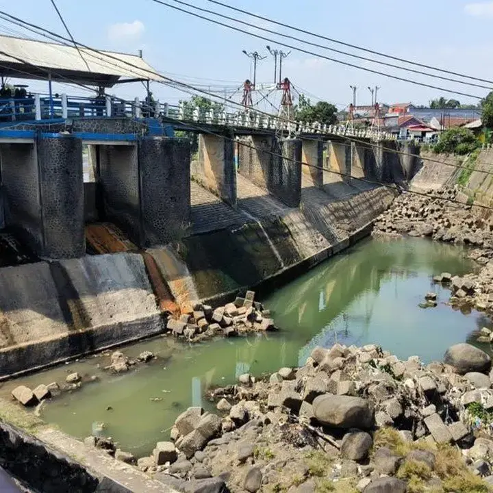 Tinggi Muka Air Bendung Katulampa Tercatat 0 Cm Selama Dua Hari