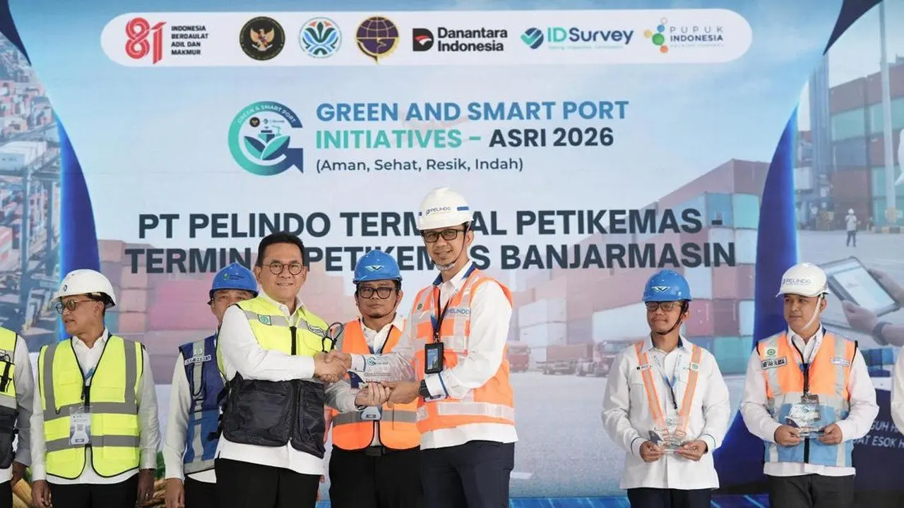 TPK Banjarmasin dan Bitung Milik Pelindo Terminal Petikemas Raih Penghargaan GSPI ASRI 2026
