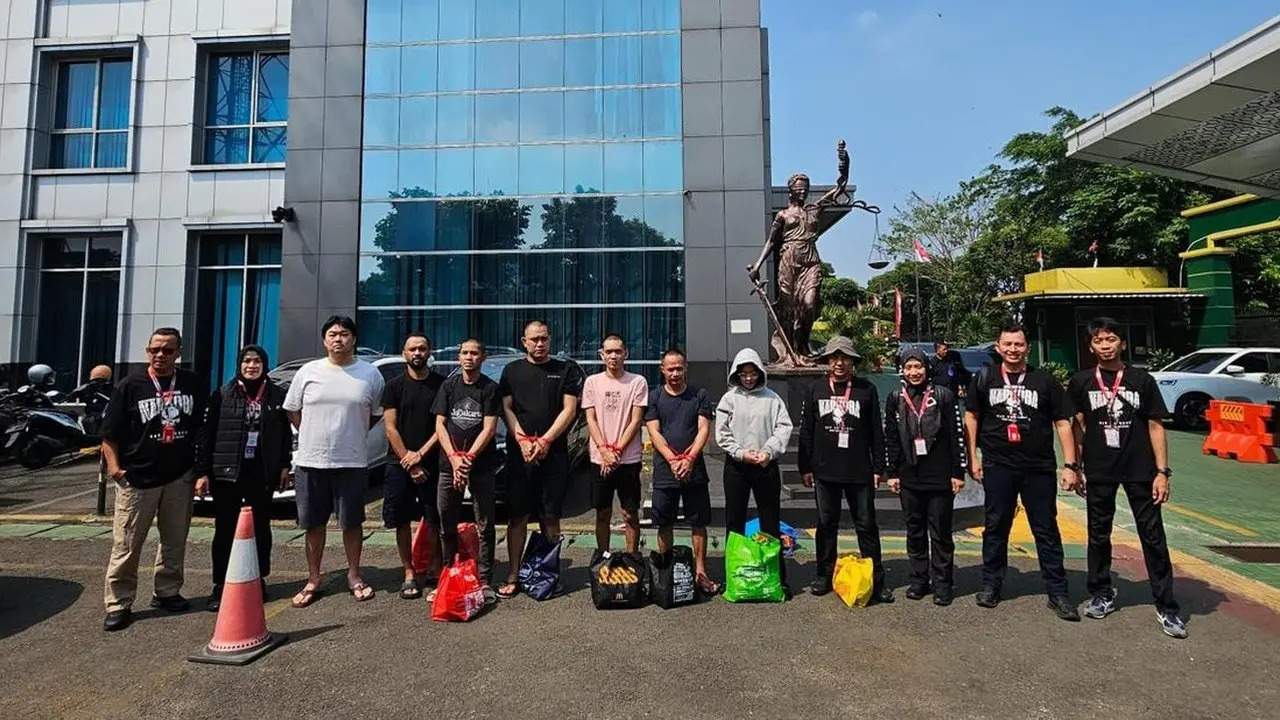 Tujuh Tersangka Peredaran Narkoba di White Rabbit Dilimpahkan ke Kejaksaan