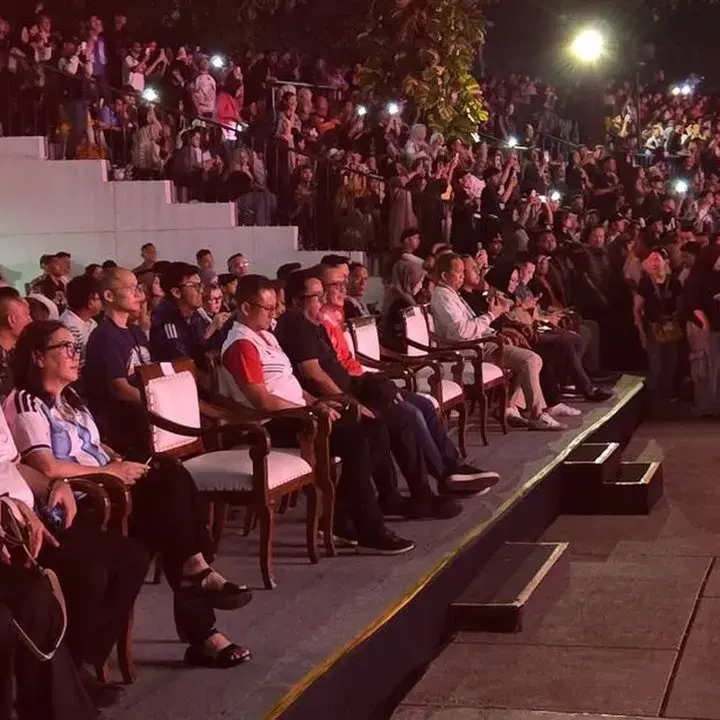 Wagub Rano Karno Nobar Final Piala Dunia Bersama Ribuan Warga Jakarta
