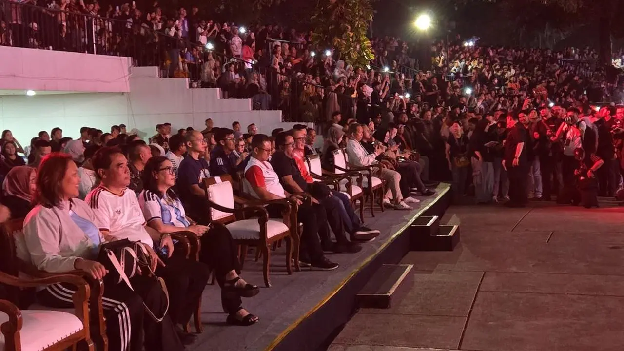 Wagub Rano Karno Nobar Final Piala Dunia Bersama Ribuan Warga Jakarta