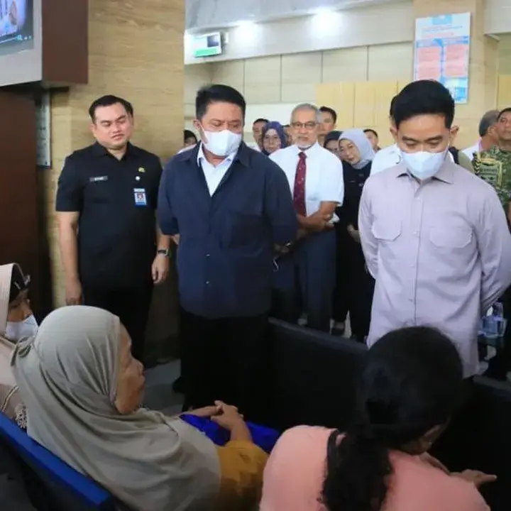 Wapres Tinjau Pelayanan BPJS di RSUD Siti Fatimah Didampingi Gubernur Sumsel