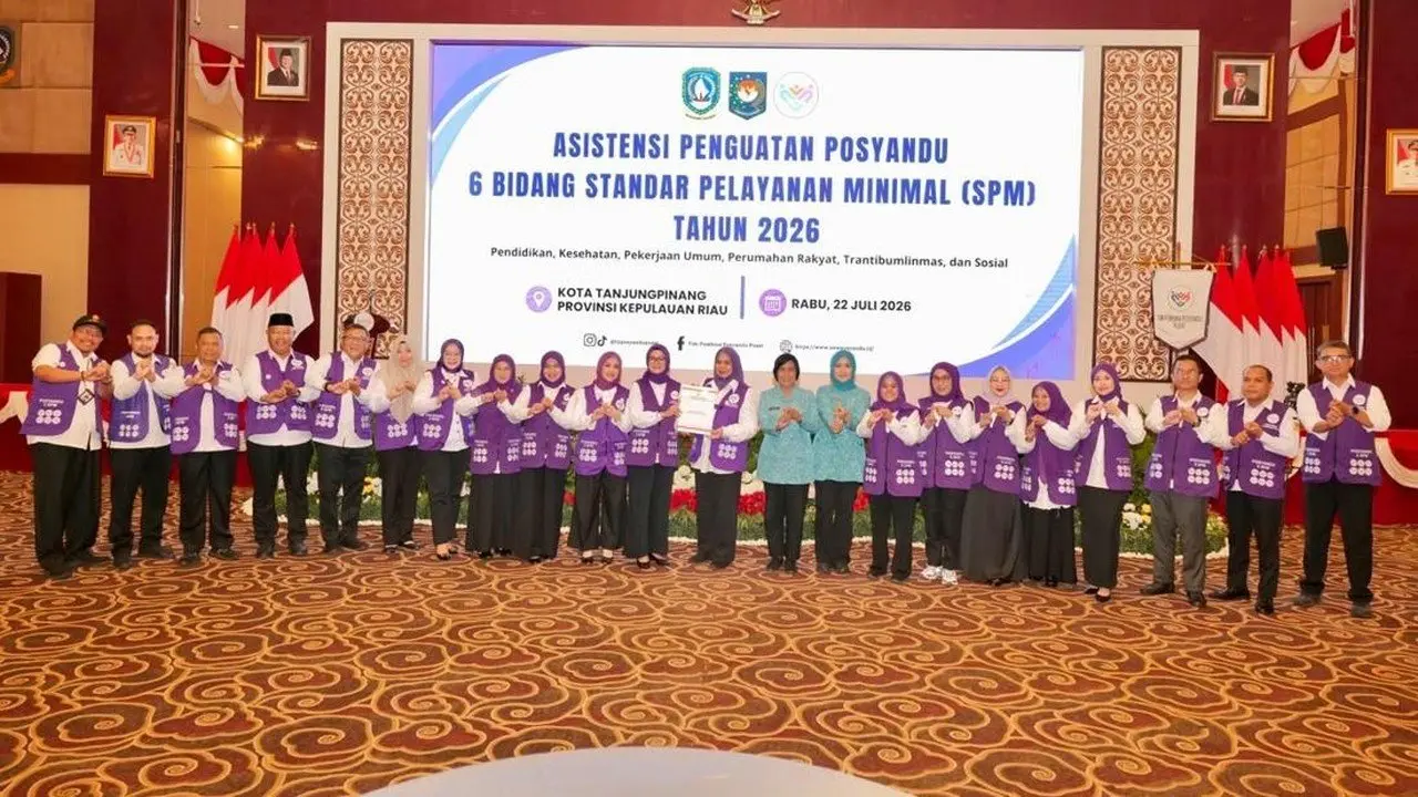 Yane Ardian Minta Posyandu Kepri Perkuat Standar Pelayanan Berbasis Enam Bidang SPM
